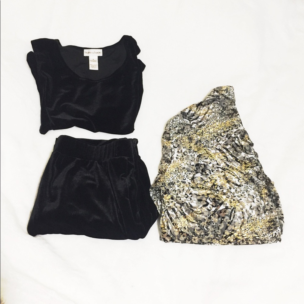 Stunning, ClassyLady 3pc Dressy Velvety XMasOutfit - Picture 4 of 8